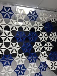 Ecousto Skillevegg Snowflake - Bilde 2