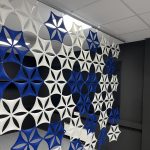 Ecousto Skillevegg Snowflake